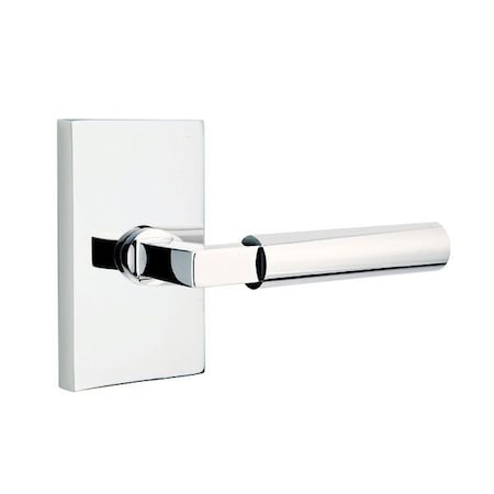 Emtek Hercules Lever Left Hand 2-3/8 in Backset Privacy for 1-1/4 in to 2 in Door 5212HECUS26LH